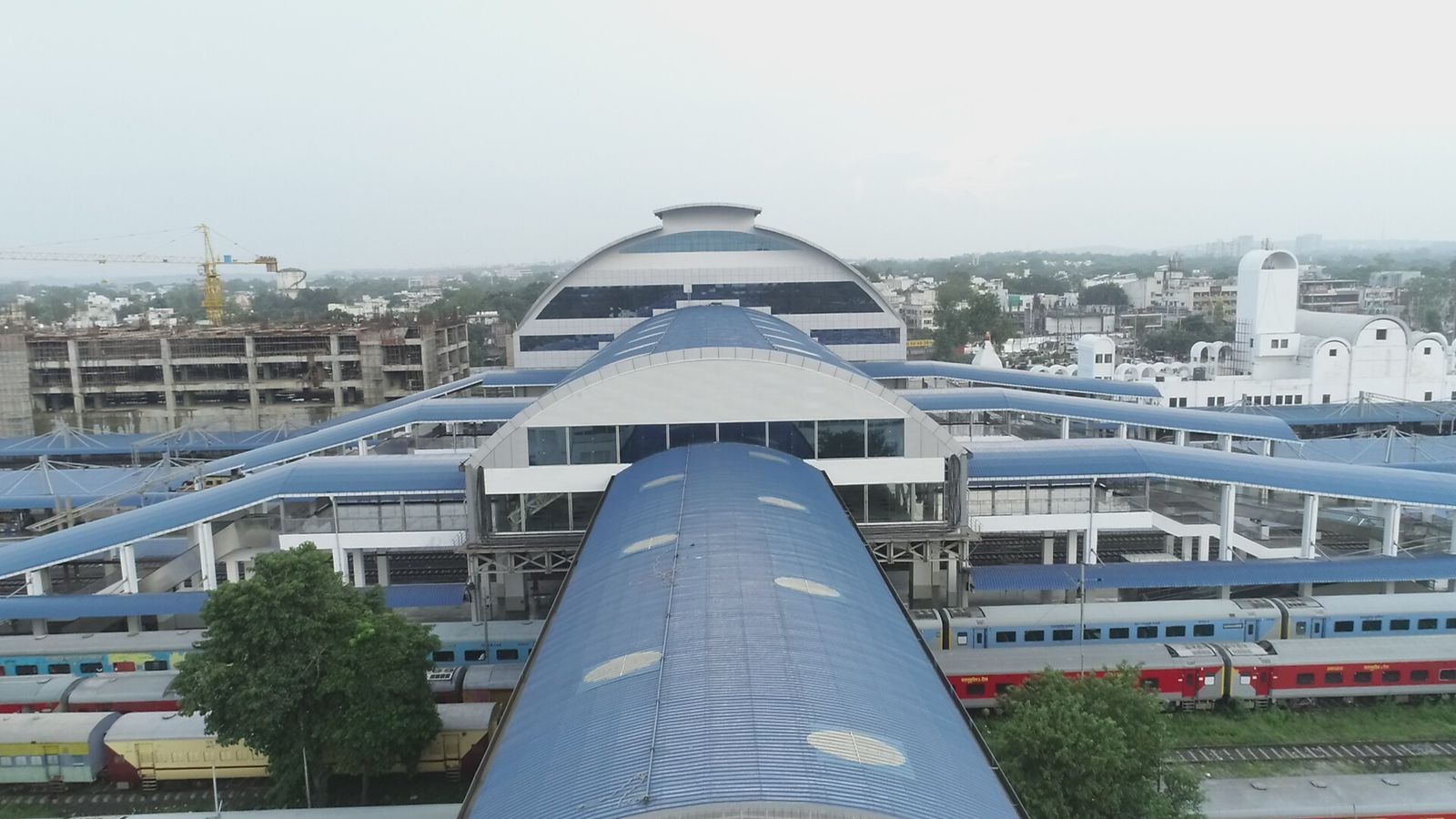 The PM is set to flag off two new MEMU trains between Ujjain-Indore and Indore-Ujjain routes, the officials said. Credit: PIB Photo