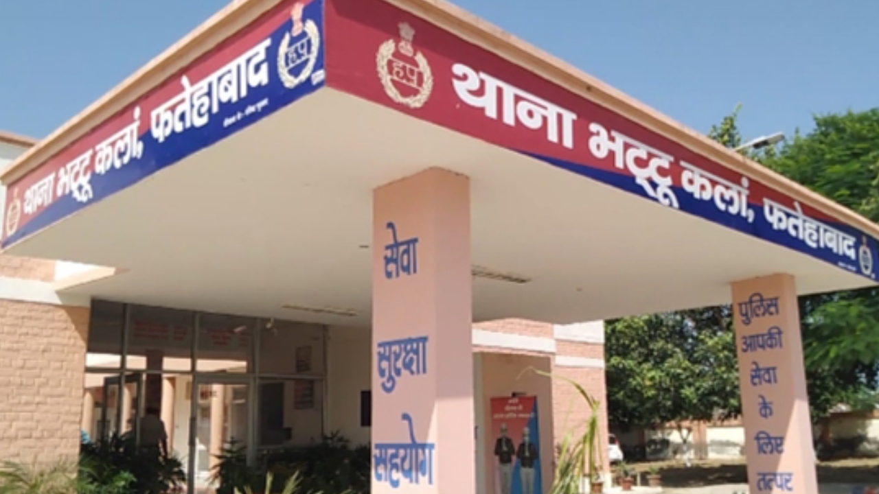 Haryana's Bhattu Kalan police station was ranked third in the list. Credit: Twitter/@police_haryana