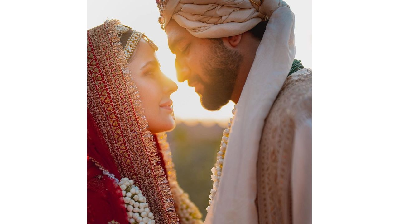 Katrina Kaif and Vicky Kaushal took to their respective social handles and shared a series of photos along with a heartwarming note with their fans. Credit: Instagram/katrinakaif