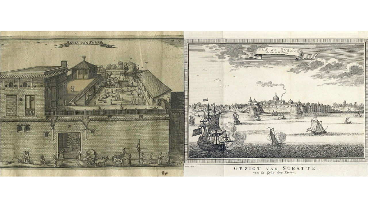 10. The East India Company Factory, Surat, Gujarat | The East India Company arrived first at Surat, the most important centre for the overseas trade of the Mughal Empire, and set up their very first a permanent factory after winning over the Portuguese, in 1612. Four centuries later, those early footprints of the British Empire have been obliterated, according to reports. There is no sign of the factory save for fragments of a wall. Credit: Wikimedia Commons