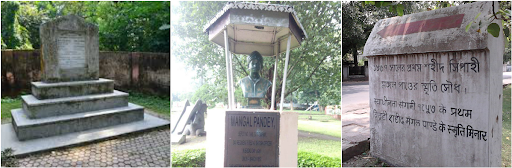2. Mangal Pandey Park in Barrackpore, West Bengal | Known as ‘the first martyr’, a ‘great patriot’ and ‘religious zealot’, Mangal Pandey, the revolutionary rose up against British Lieutenant Baugh, starting the outbreak of the Indian mutiny of 1857, on March 29, that year, at Barrackpore. The park also has a statue of the sepoy under the banyan tree where he was hanged by the British authorities. Credit: Wikimedia Commons
