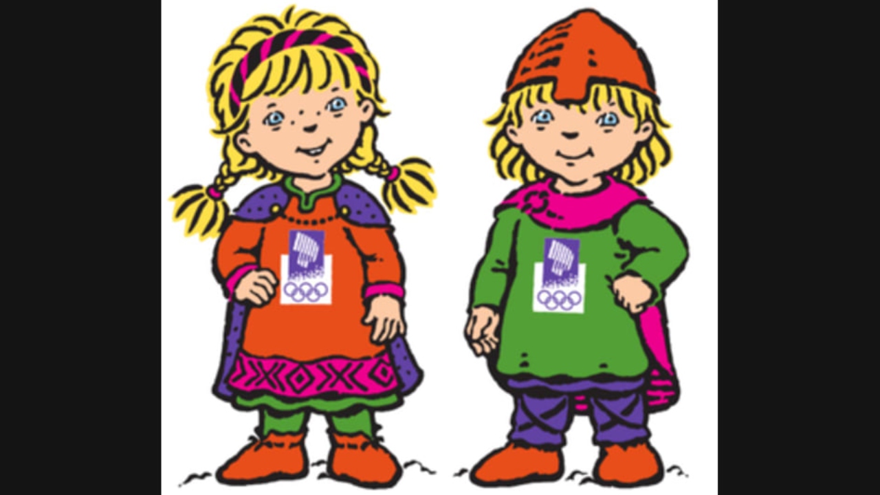 Lillehammer 1994: Haakon and Kristin - the XVII Winter mascots' names refer to historical figures from the 13th century whose destiny is closely linked to Norway and the Lillehammer. Credit: Olympics.com