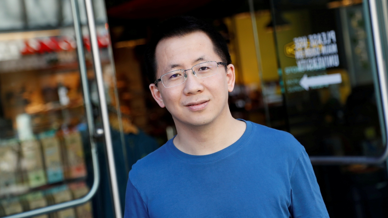With a net worth of $59.4 billion, the 39-year-old Chinese billionaire Zhang Yiming who founded TikTok, features fourth in Asia's richest list. Credit: Reuters Photo