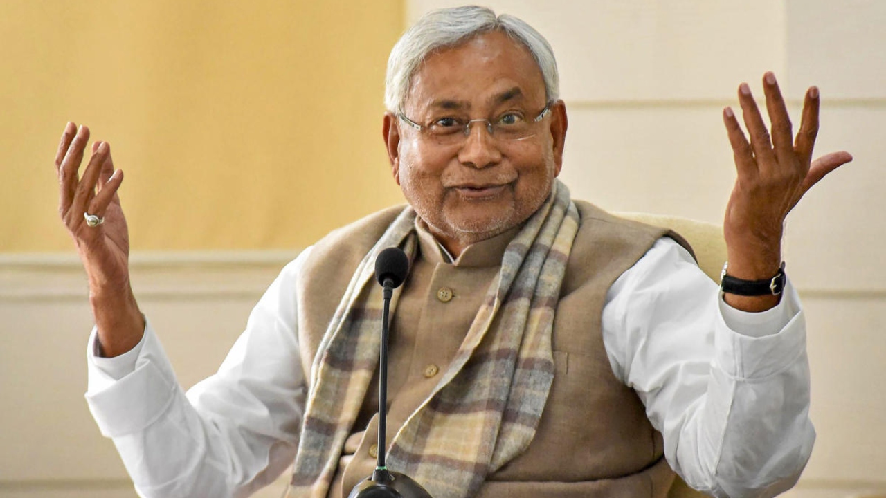Janata Dal (United) leader Nitish Kumar, one of the longest-serving chief ministers in India, served as the Bihar CM for just 8 days in 2000. Credit: DH Pool Photo