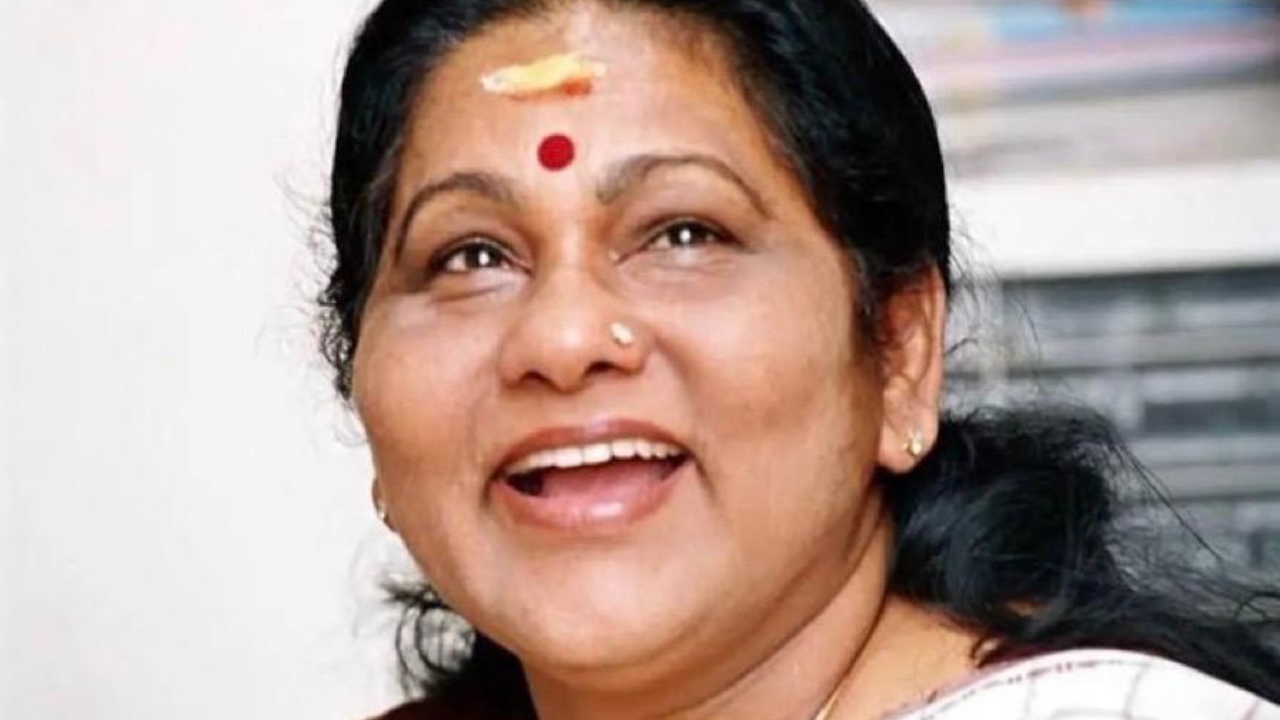 Lalitha is one of the actors who has successfully completed five decades in the film industry and has starred in over 550+ films. Credit: Twitter/@realsarathkumar