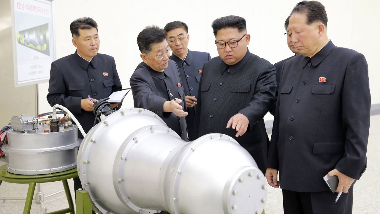 It is estimated that North Korea has built between 40 and 50 nuclear weapons. Credit: AFP/KCNA