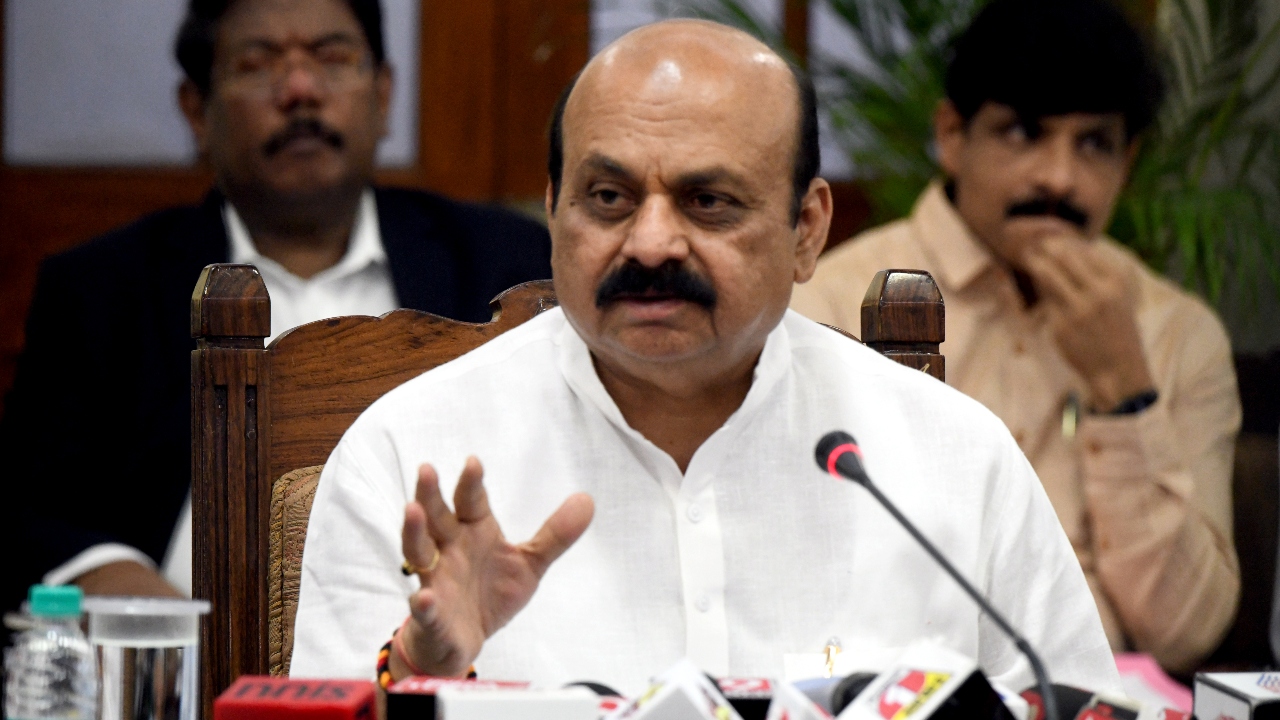 Chief Minister Basavaraj Bommai made 'The Kashmir Files' movie tax-free in Karnataka on Sunday (March 13). Credit: DH Photo