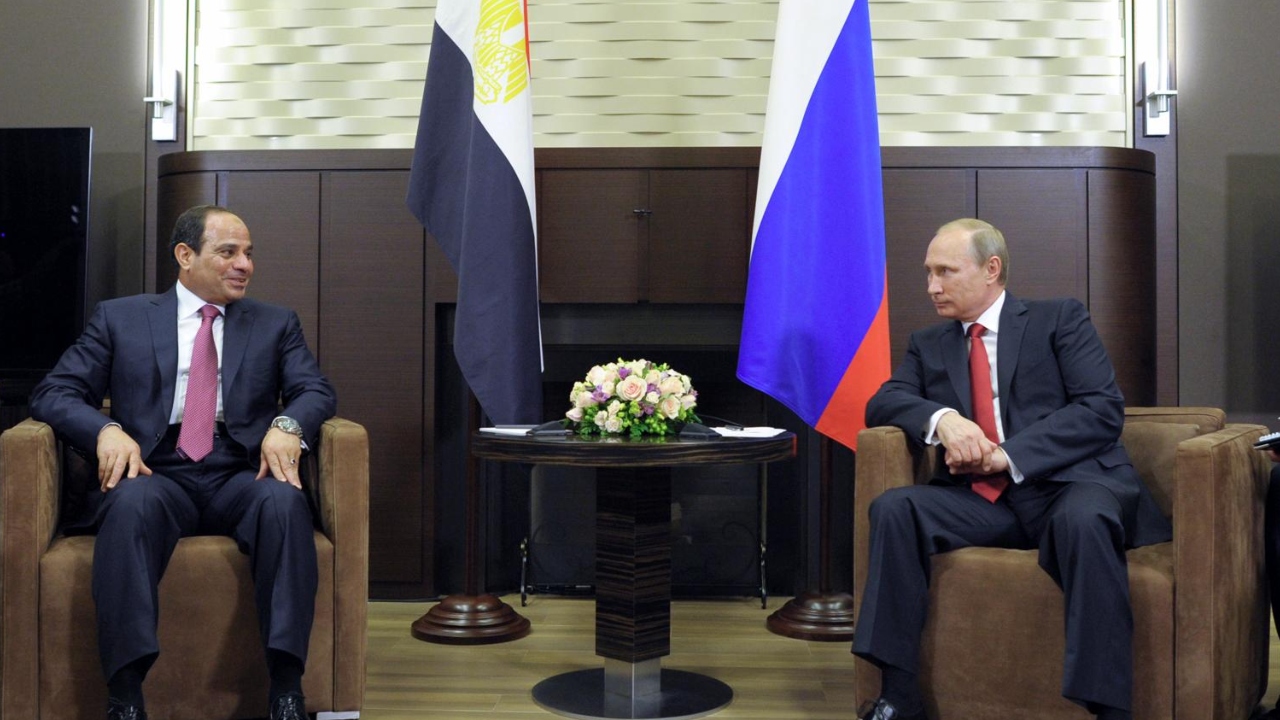 Between 2017 and 2021, Egypt received 12.6 per cent of Russian arms exports. Credit: Twitter/@KremlinRussia_E