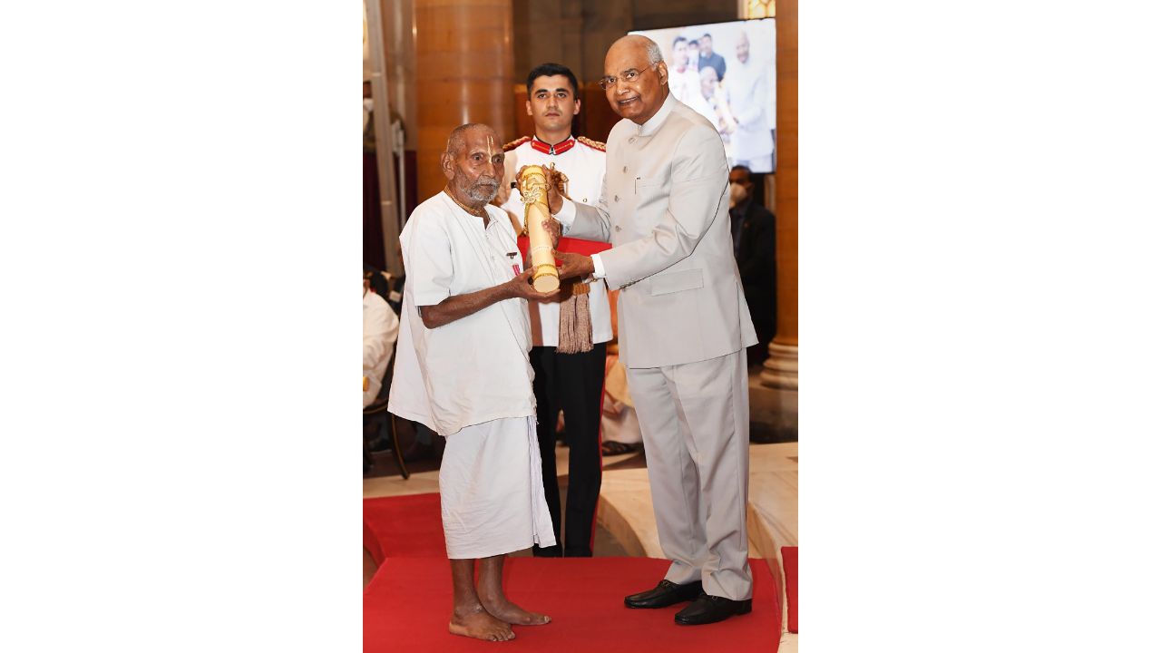 Many of those who received the Padma awards were