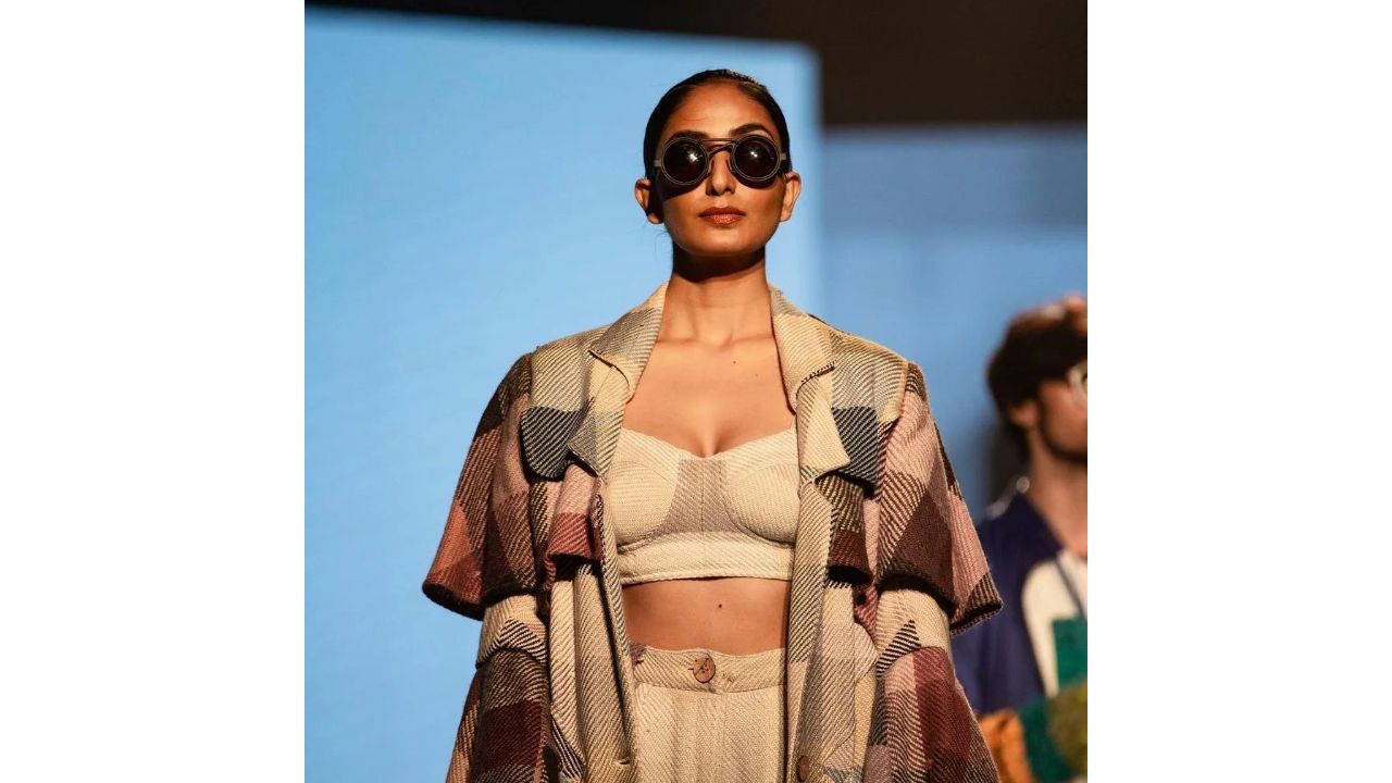 Eco-fashion brand Pieux won the R|Elan™️ presents Circular Design Challenge in partnership with FDCI x Lakmé Fashion Week & United Nations Environment Programme. Credit: Instagram/lakmefashionwk