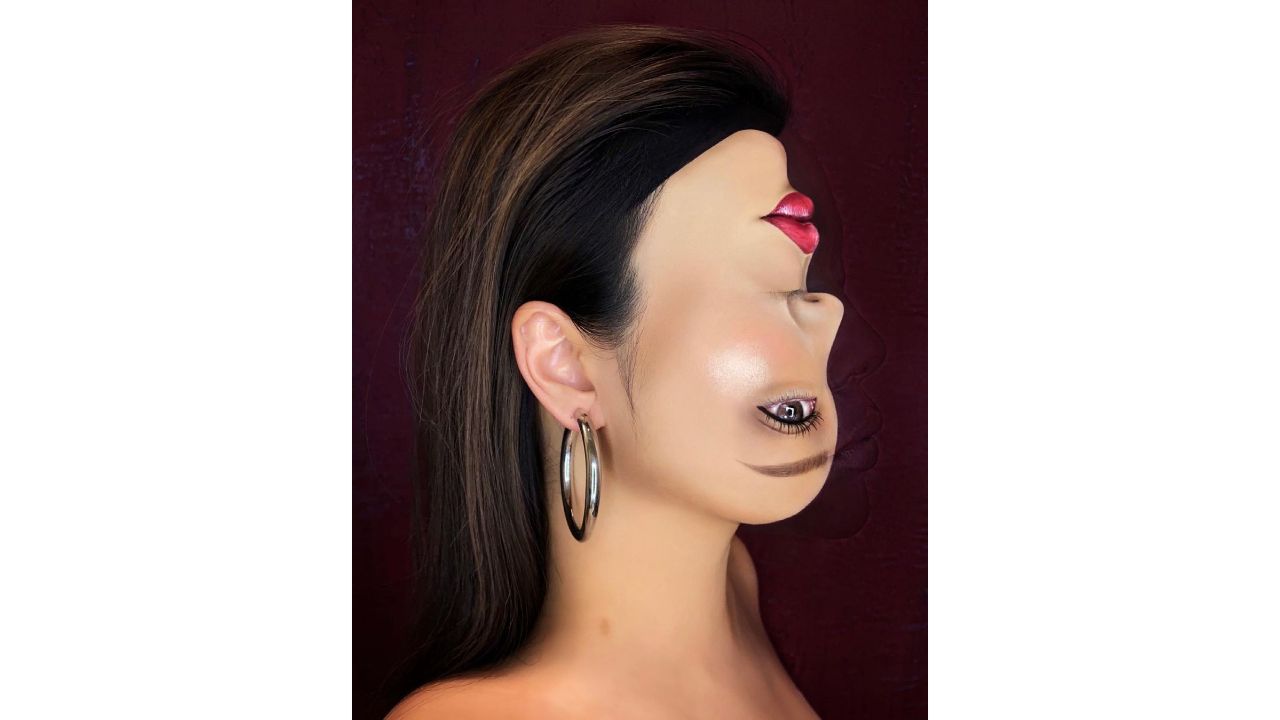 A perfect inverted-face illusion. Credit: Instagram/mimles