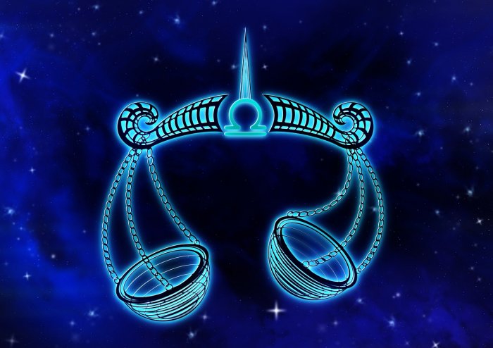 Libra | Avoid a tendency to blame others for what has happened to you; a failure to take responsibility for your actions and an inability to accept the consequence of your actions will not lead to harmonious relationships.  | Lucky Colour: Onyx | Lucky Number: 4 | Credit: Pixabay