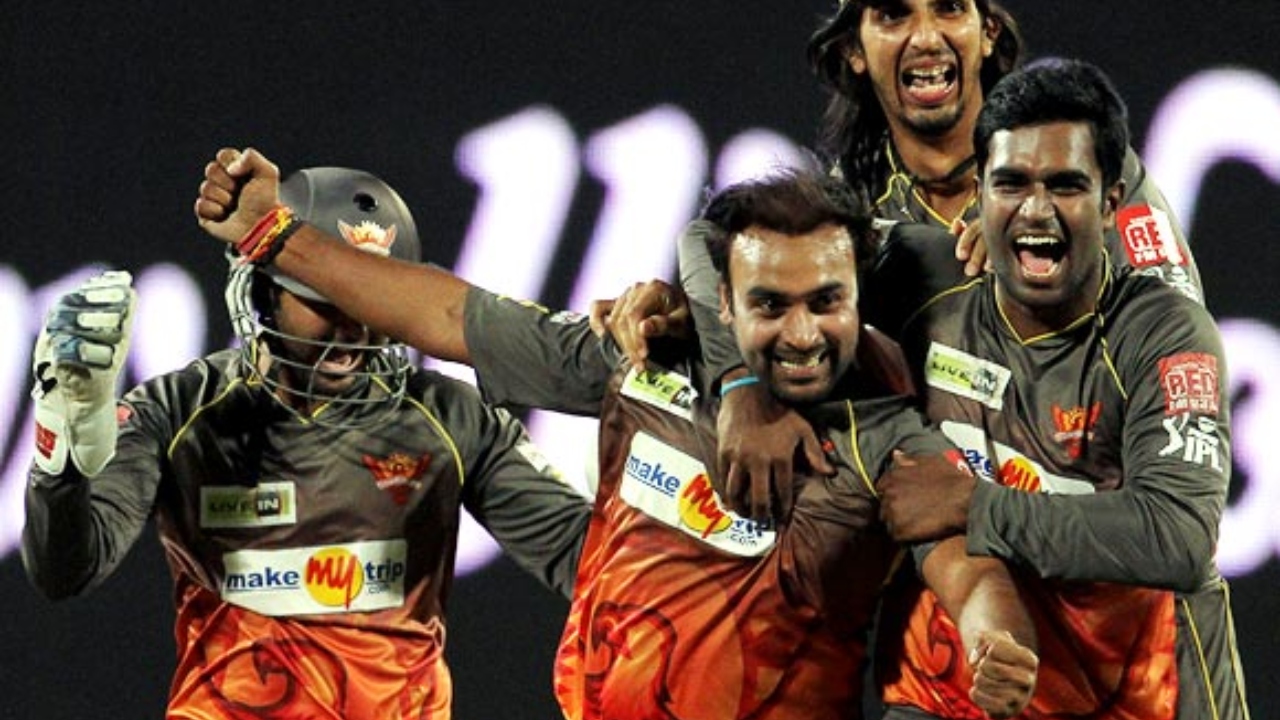Amit Mishra picked up a hat-trick for the third time in 2013 for the Sunrisers Hyderabad. Credit: DD