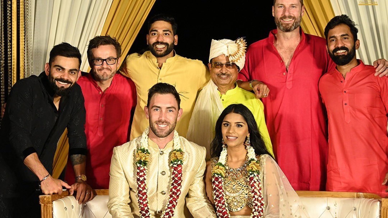 In Pics| Glenn Maxwell & Vini Raman’s post-wedding party
