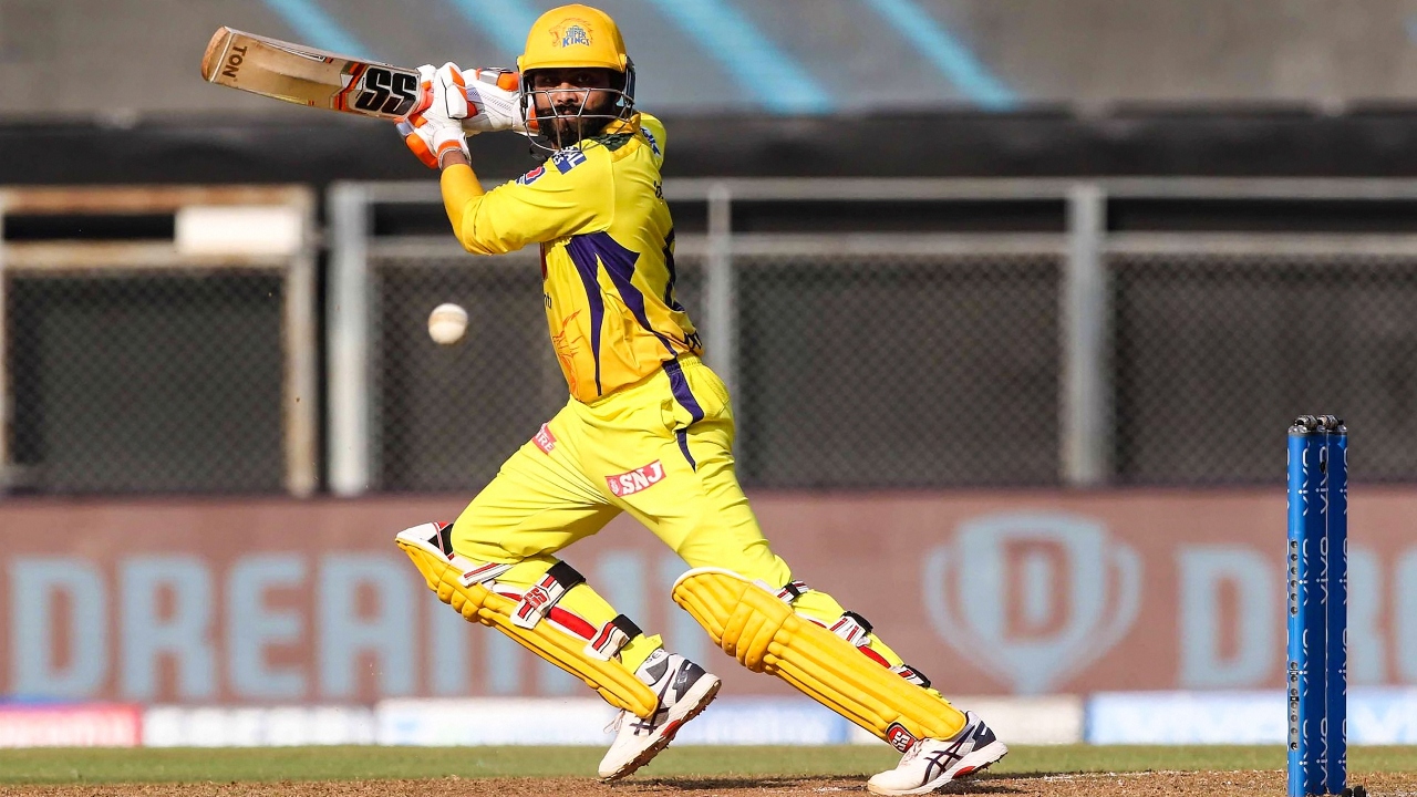 CSK all-rounder Ravindra Jadeja has had a challenging season as a player and as the new skipper of the side. He has scalped 5 wickets at an average of 42.6. With the bat, he has got just 112 runs at an average of 22.4. Credit: PTI Photo