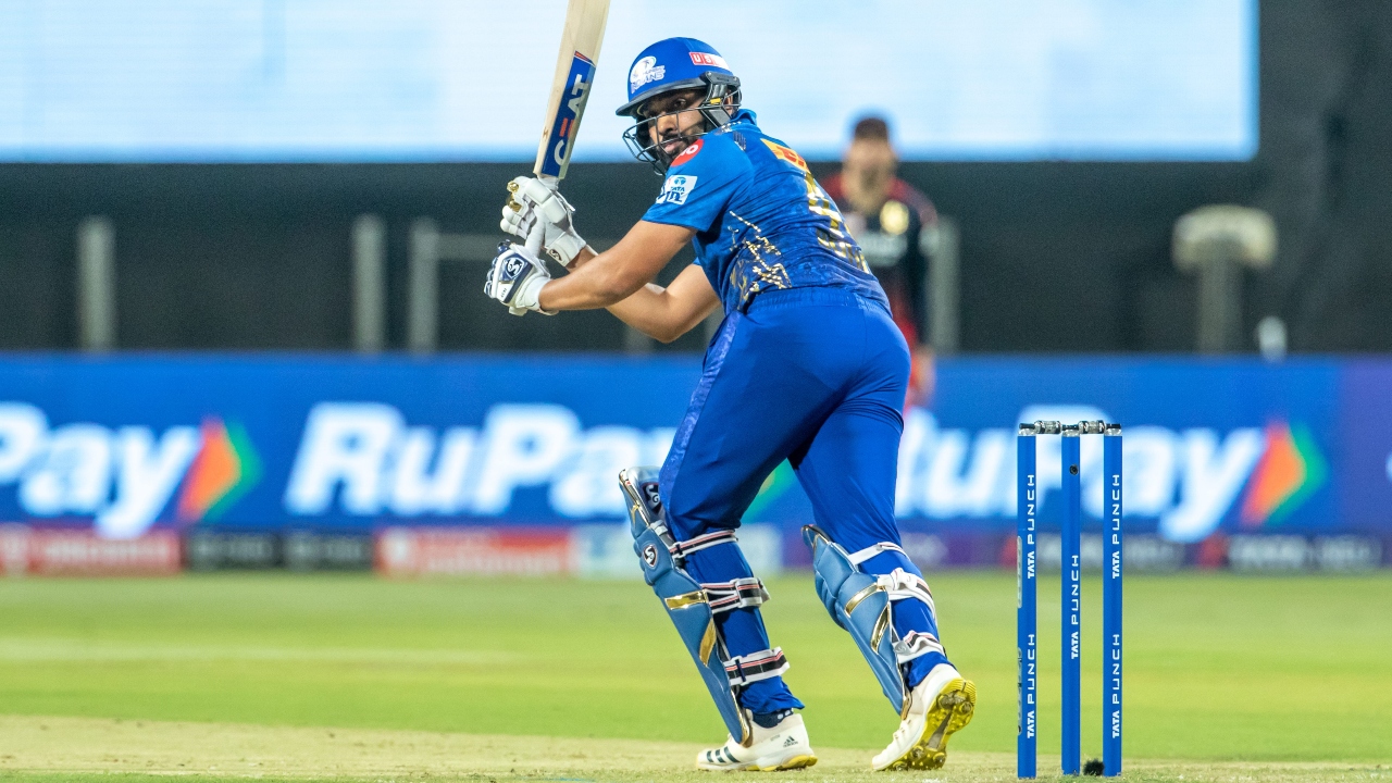 MI captain Rohit Sharm has also had an underwhelming season. Rohit has managed to score just 153 runs at an average of 19.13. Credit: PTI Photo