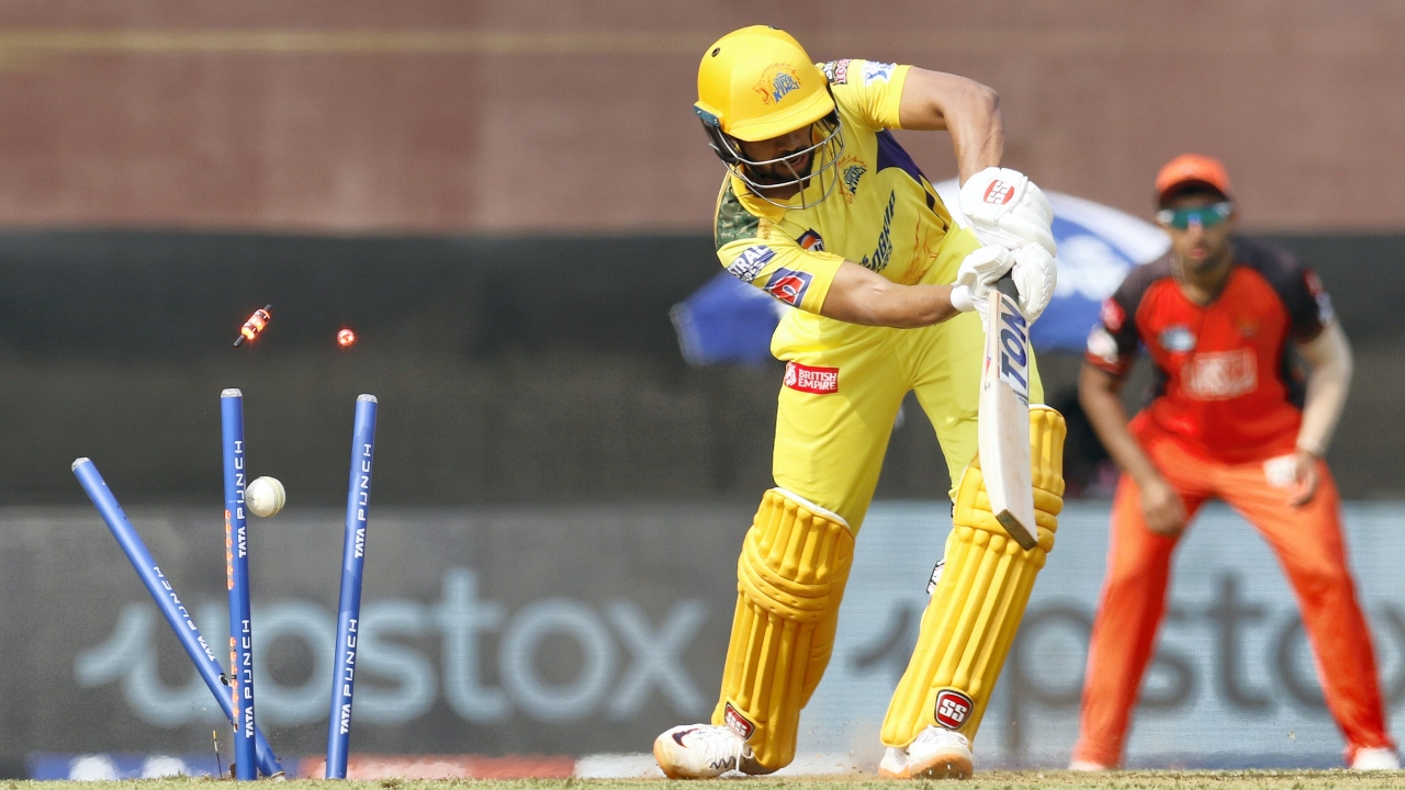 Last season’s Orange Cap winner Ruturaj Gaikwad has lost his form after a recent injury. In 8 innings, he has scored 138 runs at an average of 17.25. Credit: PTI Photo