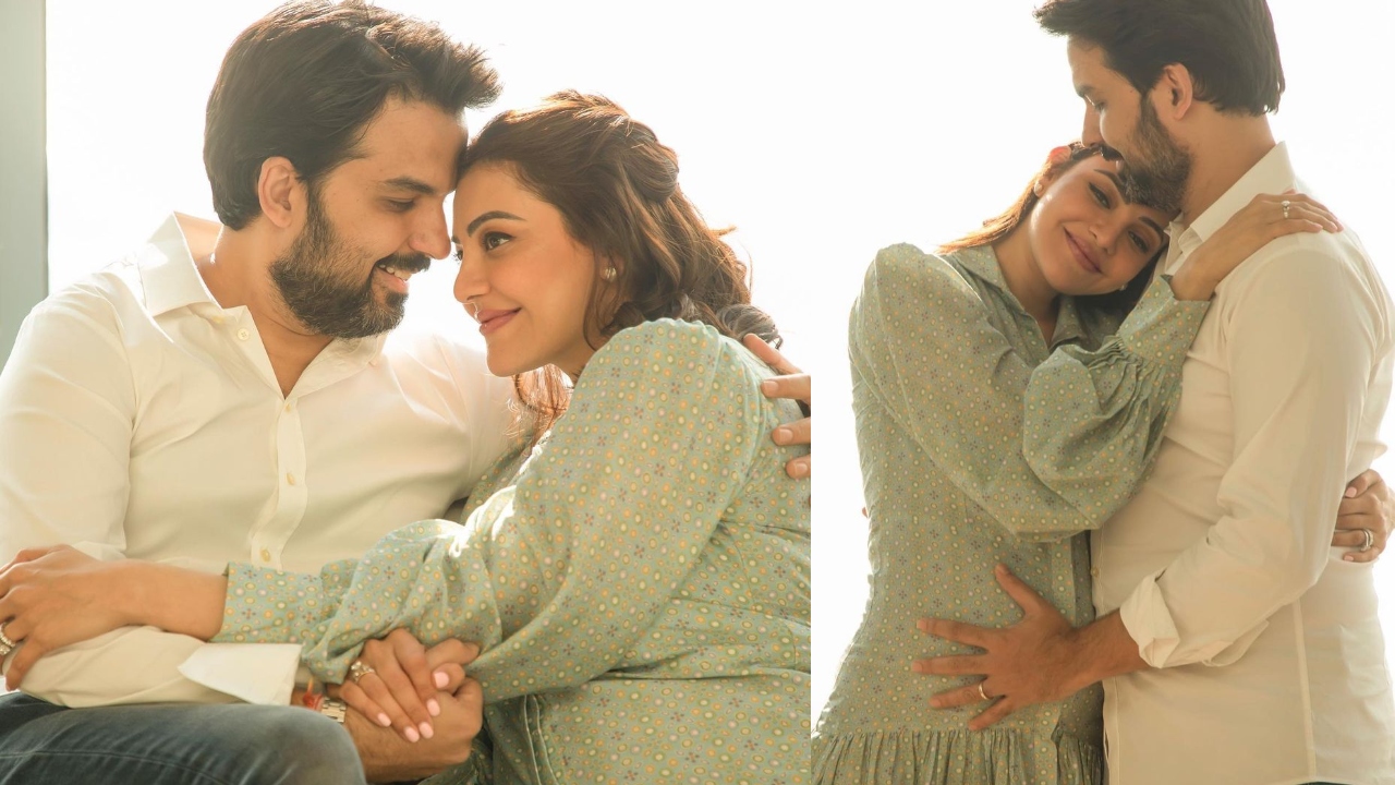 On January 1, 2022, Kajal Aggarwal's husband Gautam Kitchlu had announced her pregnancy via his social media handle. Kajal and Gautam tied the knot on October 30, 2020. Credit: Instagram/kajalaggarwalofficial