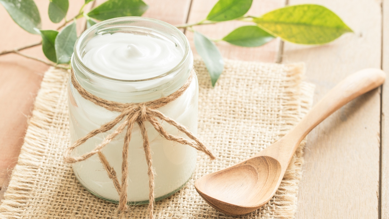 Yogurt can be used to get quick and temporary relief from mild sunburn. Credit: Getty Images