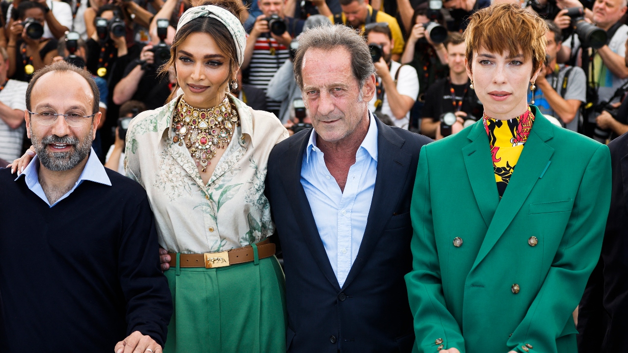 During the photocall, Padukone posed happily for the photographers alongside fellow jury members. Credit: Reuters Photo