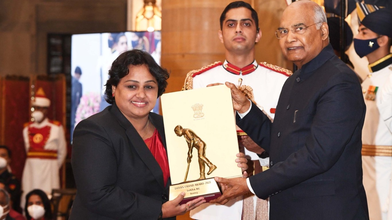 Boxer Lekha KC clinched gold in 2006. Credit: PIB Photo