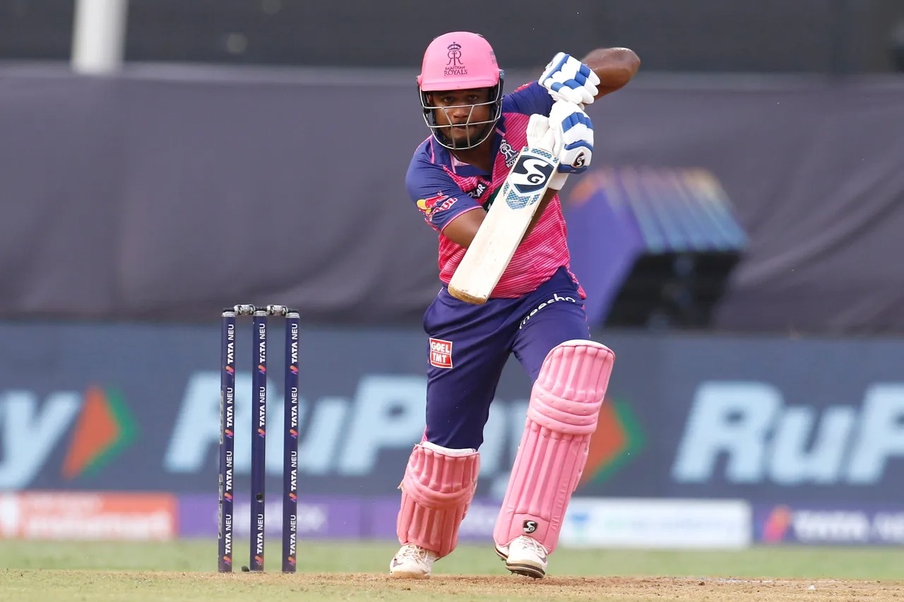 Rank 9 | Sanju Samson (RR) | Matches: 17 | Runs: 458 | Highest: 55 | Average: 28.63 | Strike Rate:146.79