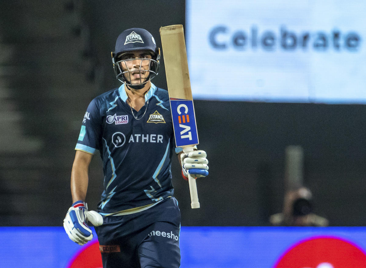 Rank 5 | Shubman Gill (GT) | Matches: 16 | Runs: 483 | Highest: 96 | Average: 34.50 | Strike Rate: 132.32