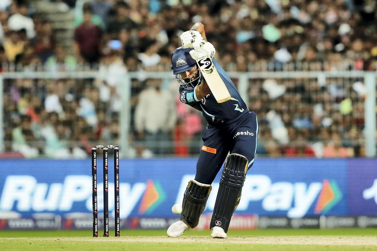 Rank 4 | Hardik Pandya (GT) | Matches: 16 | Runs: 487 | Highest: 87* | Average: 44.27 | Strike Rate: 131.26