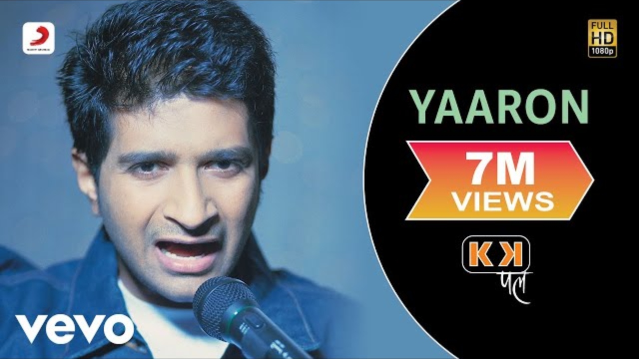 Yaaron| 'Yaaron' from his debut album Pal became an instant hit when this album was released in 1999. It's still the friendship anthem across generations.