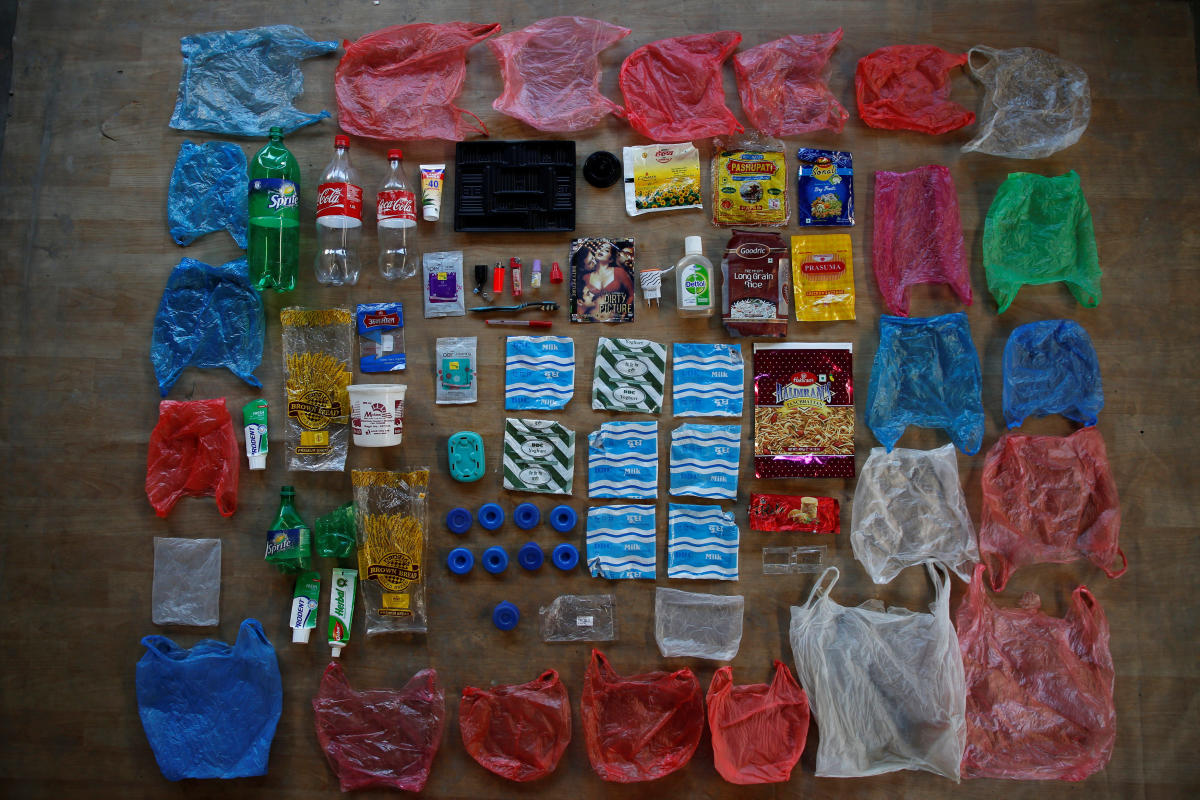 Reuse and recycle plastic | While it is ideal to stop using plastic, it has been a part of our lives for a long time. Throwing away your plastic will add to the 6.3 billion tons of plastic trash. Instead, reuse and recycle the plastic that you already have. Like reusing that plastic bottle or container to store your kitchen ingredients! Credit: Reuters Photo