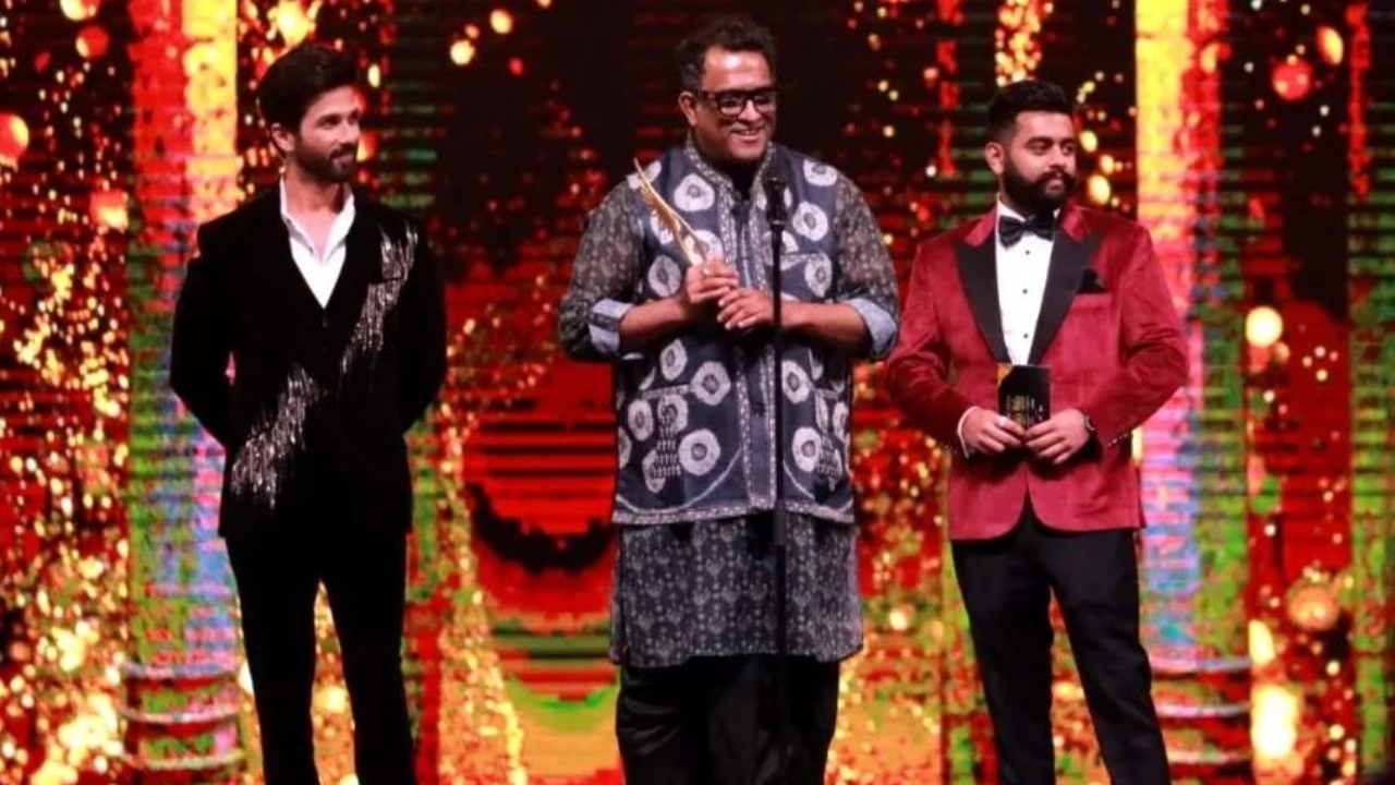 Anurag Basu was given the IIFA for best original story for his acclaimed 2020 release 'Ludo'. He dedicated the win to the film's editor Ajay Sharma, who passed away last year due to Covid. Credit: IIFA