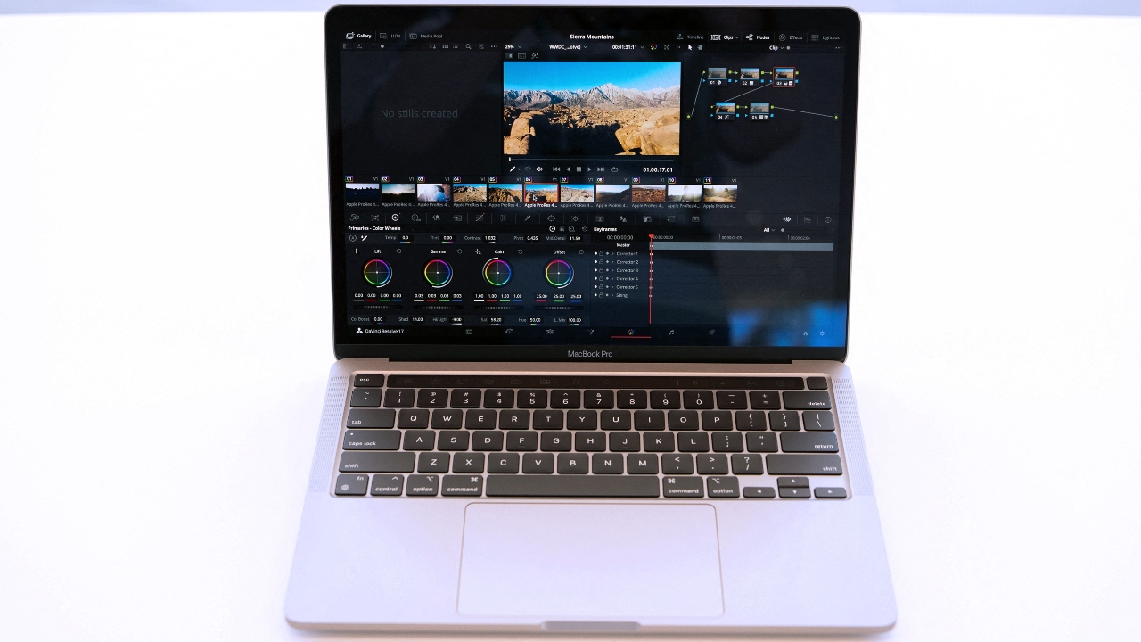 The new version sheds a decade-old wedge-shaped case in favor of a slender, rectangular laptop. Credit: AFP Photo