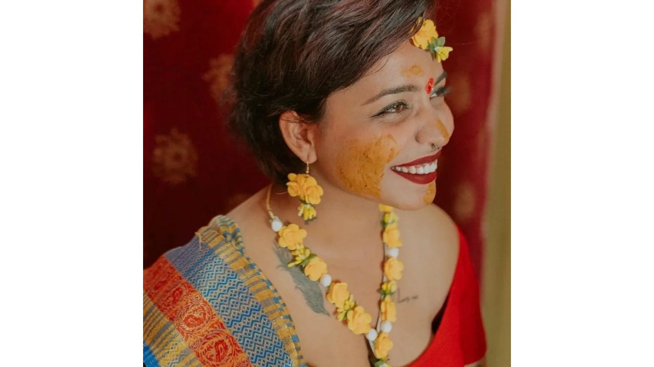 Earlier, she had planned to marry herself at a temple near her house on June 11 and arranged for a priest to solemnise the marriage with traditional Vedic rituals, but changed the plans after the priest backed off. Credit: Instagram/kshamachy