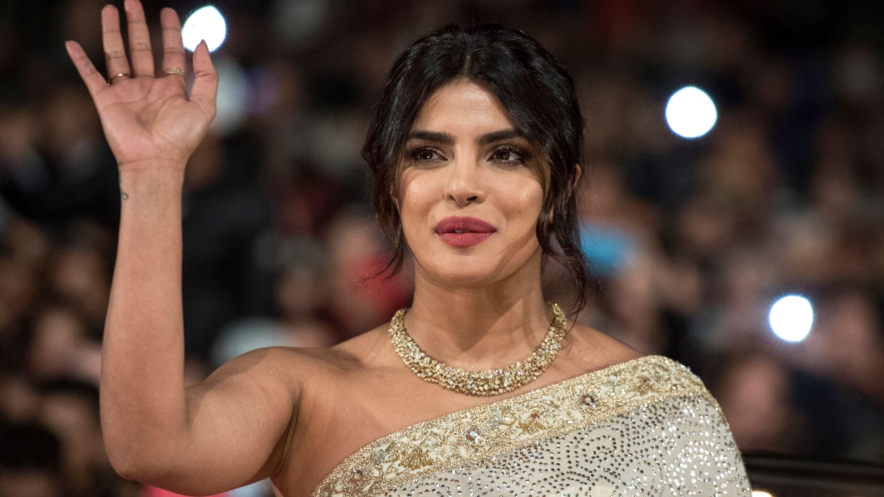 Ninth on the list is global icon Priyanka Chopra Jonas. Credit: AFP Photo