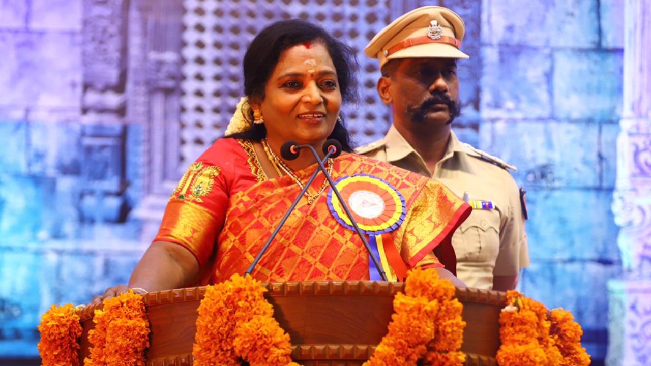 Tamilisai Soundararajan: Another probable contender is Telangana governor Tamilisai Soundarajan. A key politician from the south, Tamilisai is a trained doctor and earned her degree in MBBS from Madras Medical College in Chennai. In the past, she has held several key positions within BJP. Credit: Twitter/@TamilisaiOffice