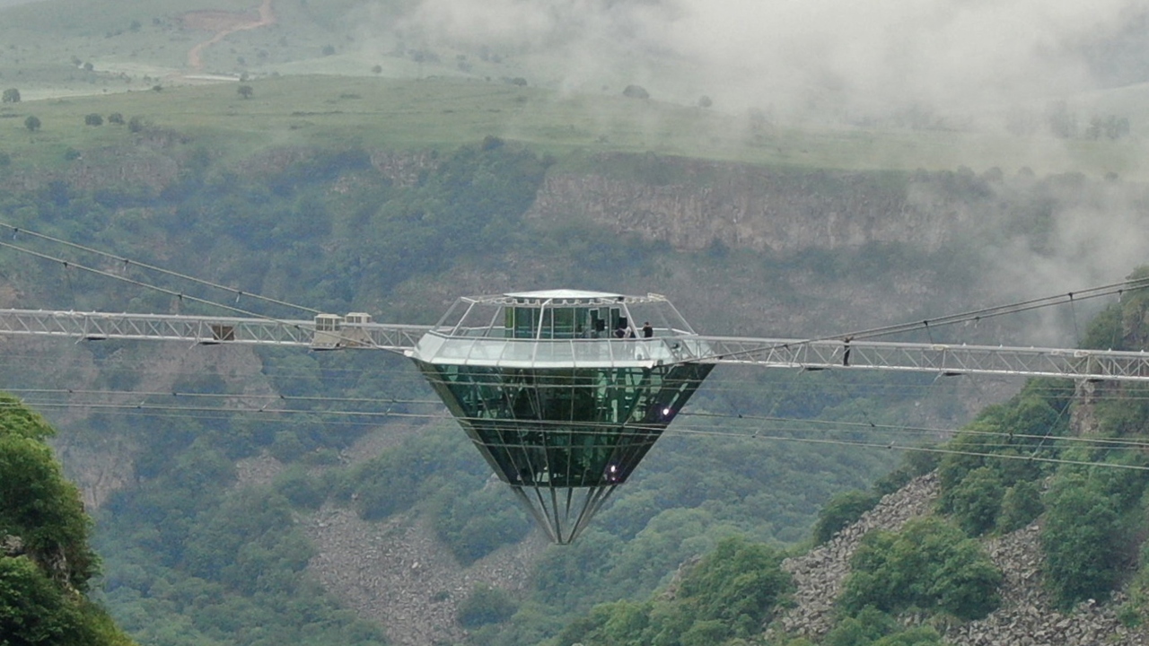 Georgia has a new tourist attraction for thrill seekers. Credit: Reuters Photo