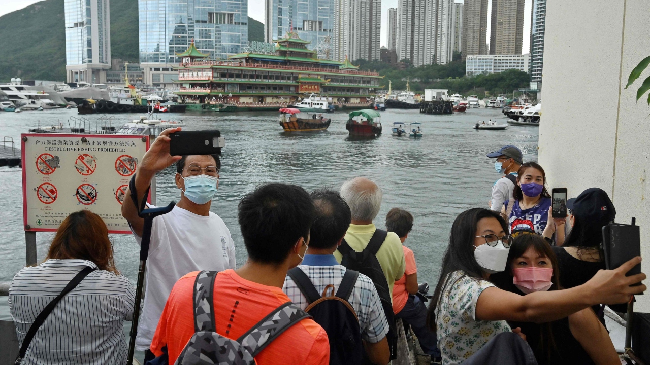 Some Hong Kong residents recalled the heyday of Jumbo Kingdom, and expressed disappointment in seeing the restaurant go. Credit: AFP Photo