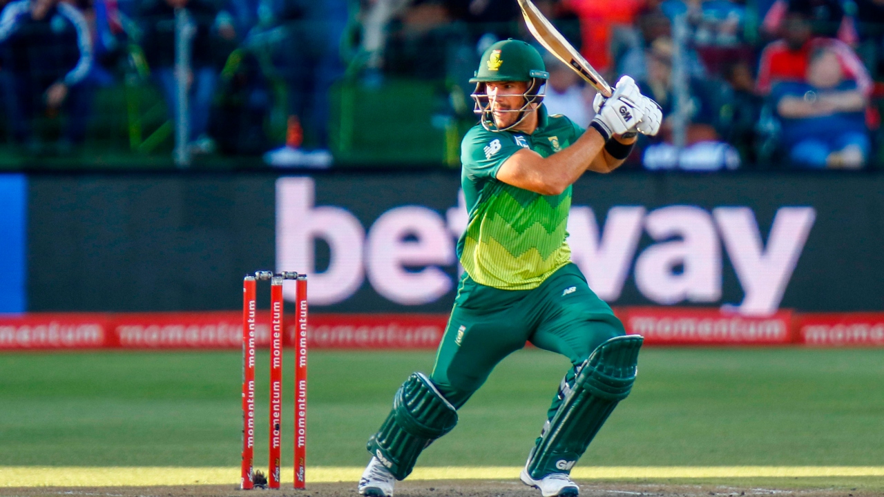 3. South Africa's Aiden Markram, a flamboyant stroke-maker, features third on the list. Credit: AFP Photo