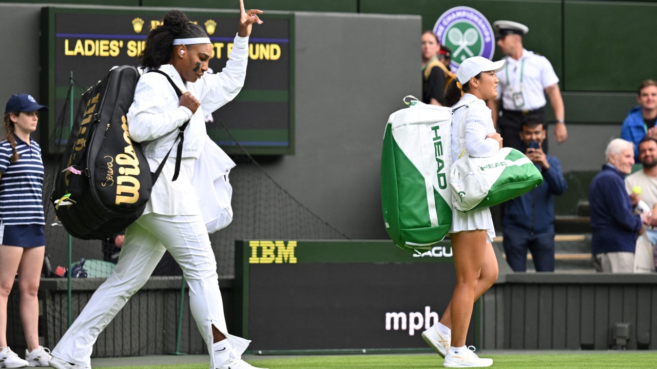 Serena's gruelling duel with Tan was a stylistic contrast that lasted three hours and 11 minutes. Credit: AFP Photo