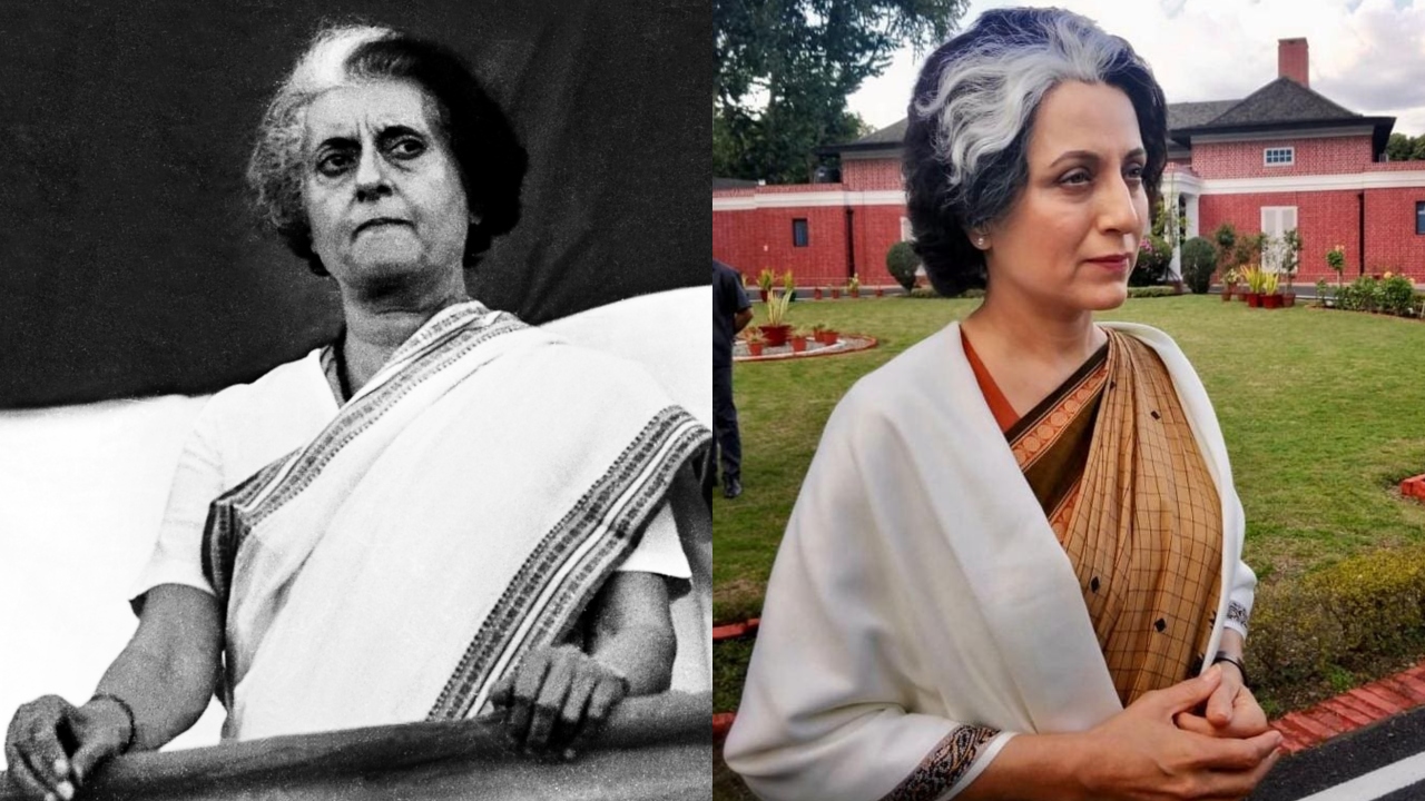 Kishori Shahane, who won hearts with her performance in 'Ghum Hai Kisi Ke Pyaar Mein', stunned with her outstanding performance as Mrs Gandhi in the Vivek Oberoi-starrer biography of Prime Minister Narendra Modi. Credit: Special Arrangement