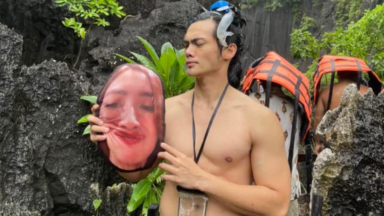 Much-in-love couple, Raymond and Joanne Fortunado found their most anticipated romantic vacation over before it even began after one of them backed out just before the flight. Credit: Facebook/Raymond Tan Fortunado
