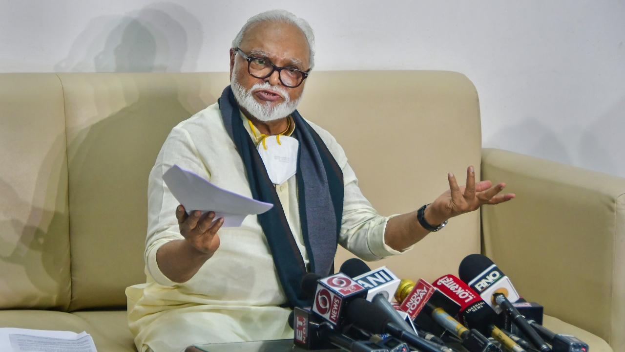 Former Deputy Chief Minister and senior NCP leader Chhagan Bhujbal was arrested by the Enforcement Directorate in a money laundering case on May 4, 2018. He has been accused of laundering around Rs 840 crore and remained behind bars until 2018. Credit: PTI Photo