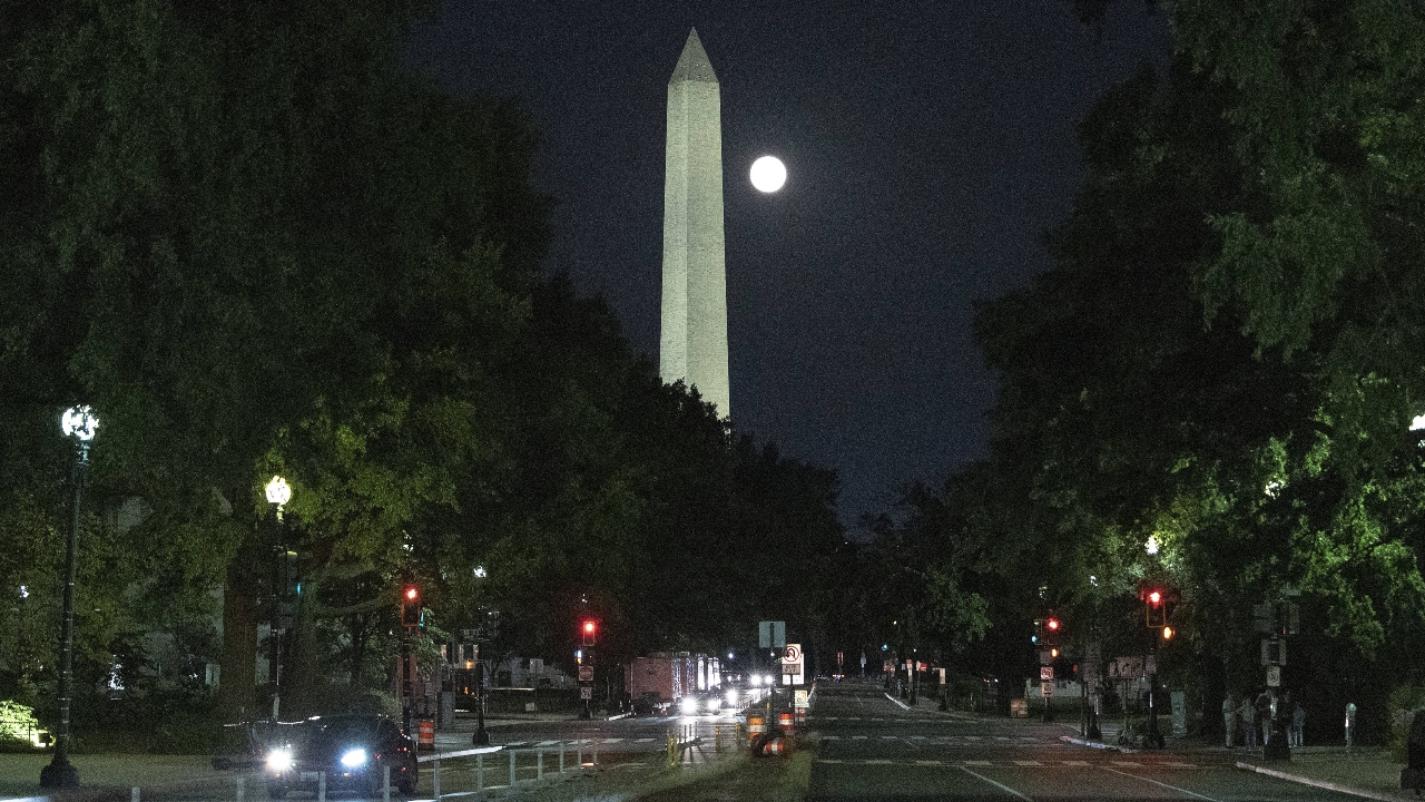 These celestial events occur about three or four times a year, NASA said. Credit: AFP Photo