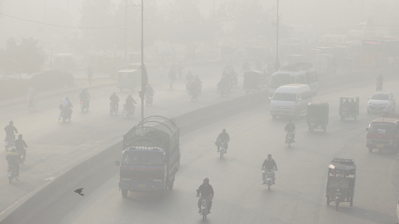 With an average annual exposure of 63.6 µg/m3, Pakistan's Karachi was positioned eighth on the list. Credit: Reuters Photo