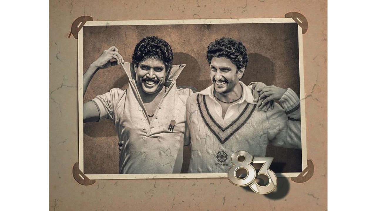 Best Actor (Male): Ranveer Singh for '83'. Credit: Instagram/ranveersingh