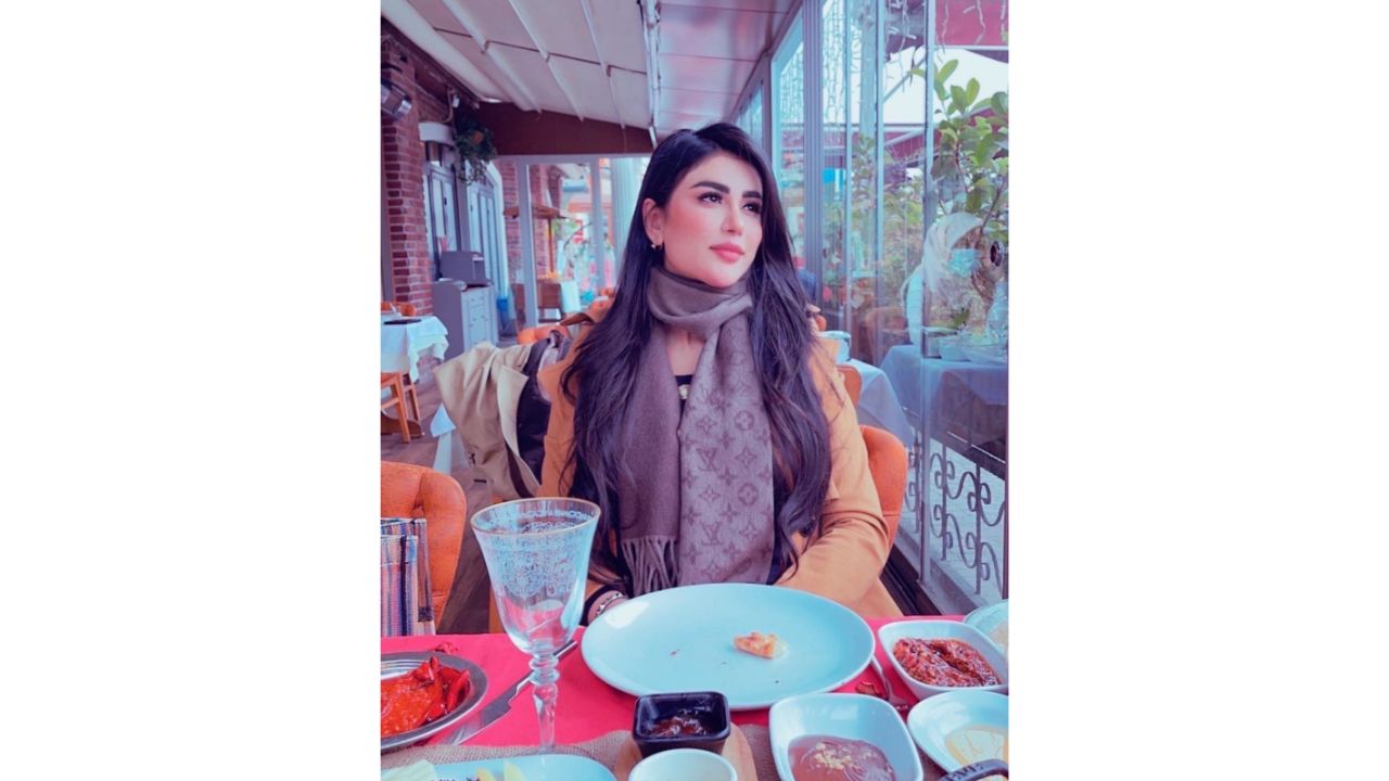 The 28-year-old Wazhma is an Afghani who shifted her base to Dubai a few years back to concentrate on her career. Credit: Special Arrangement