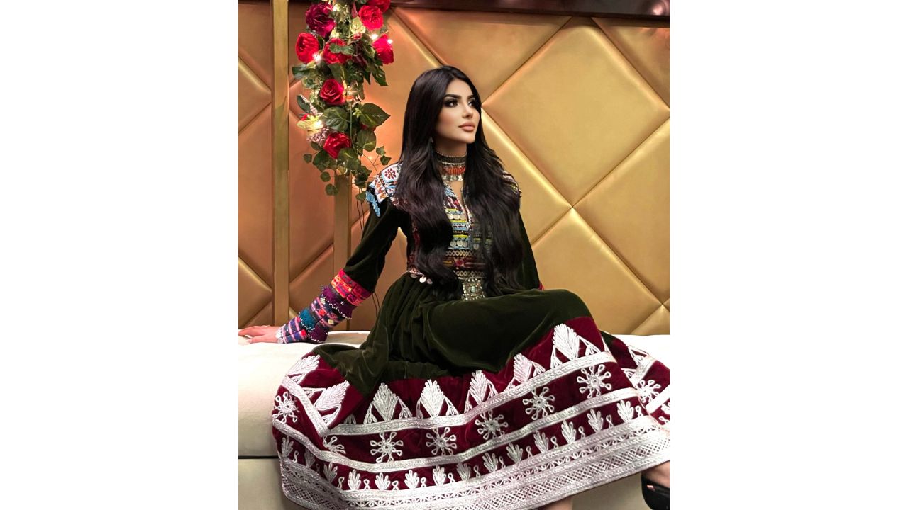 This multi-faced beauty is also an entrepreneur and runs a fashion label called 'Laman Clothing'. Credit: Special Arrangement
