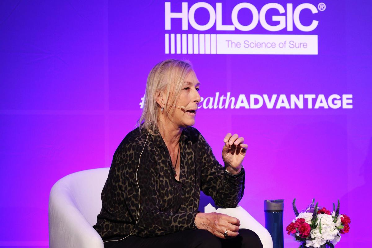 One of the greatest tennis players of all time, Martina Navratilova won 18 major singles titles. Credit: AFP Photo