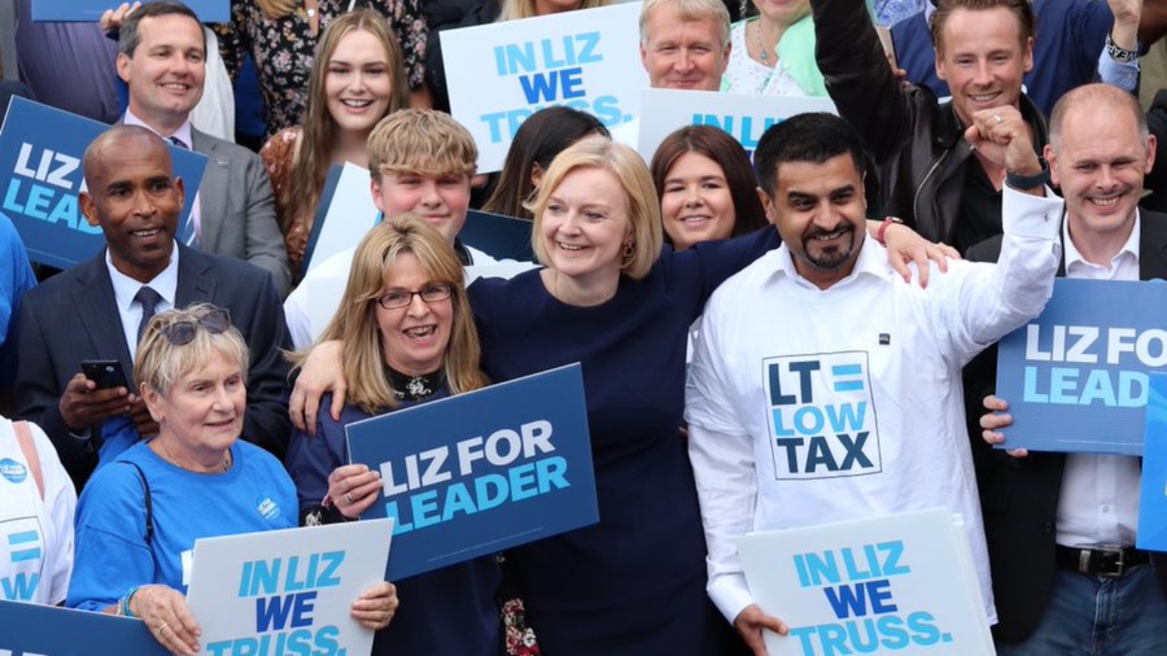 Truss was announced as UK's Prime Minister on September 5, 2022. Credit: Twitter/trussliz