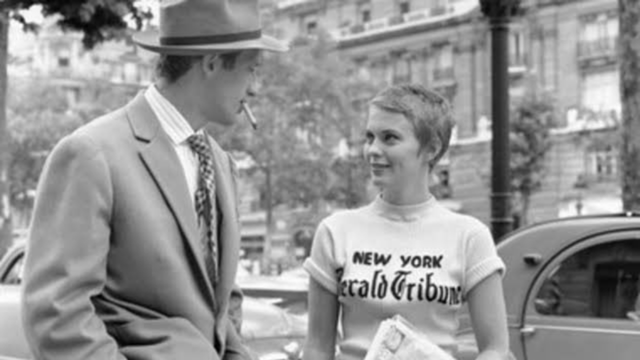 Breathless (1960): Starring Jean-Paul Belmondo and Jean Seberg, the 1960 crime drama starts as a gangster film and becomes a romance before ultimately commenting on cinema itself. This movie is still considered one of the best and most important films ever made in French Cinema. Credit: Twitter/leezachariah